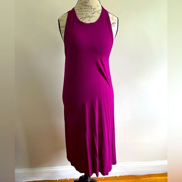 Magenta Swing Dress - Picture 1 of 5
